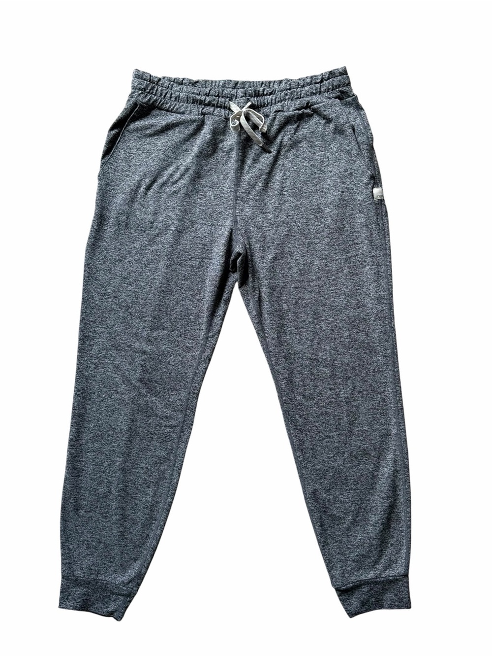 Vuori Women’s Performance Jogger Size Small Heather Gray Stretch Knit Activewear